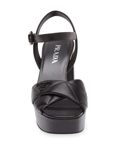 prada straw sandals|prada diagram platform sandal.